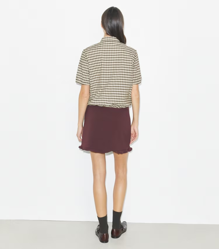 Ruffle Stretch Golf Skirt - Image 3