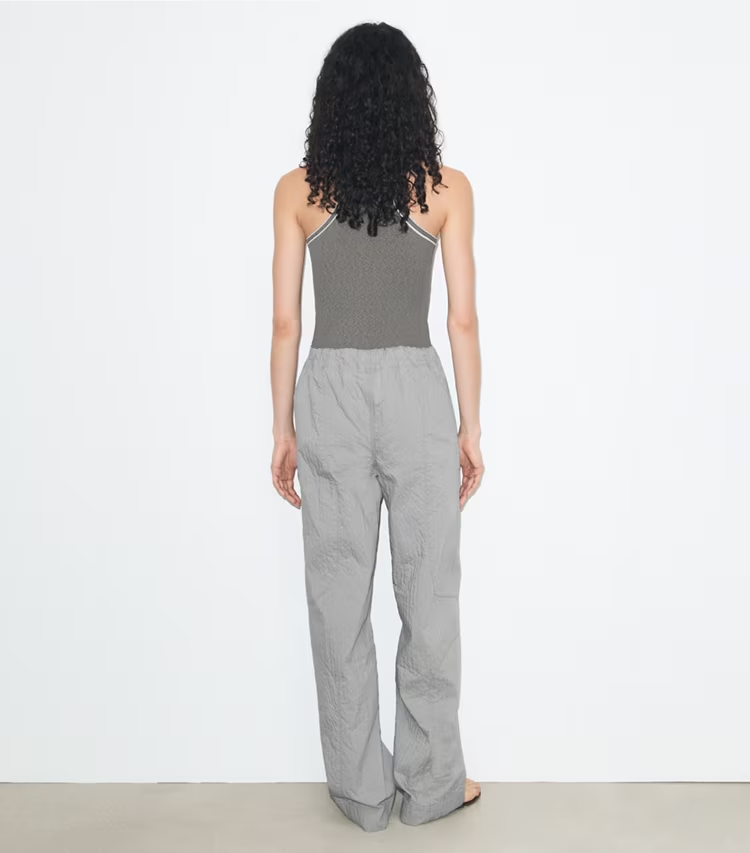 Wide-Leg Cotton Pant - Image 3
