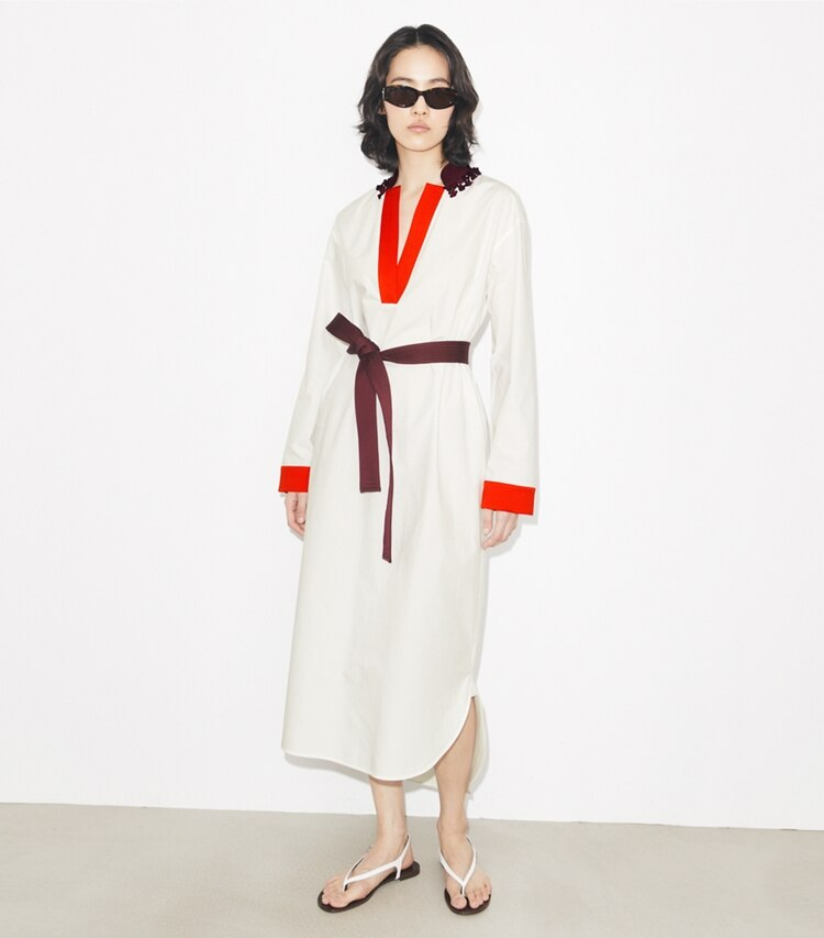 Belted Cotton Tunic - Image 2