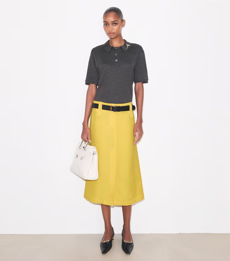 Waxed Canvas Skirt - Image 2