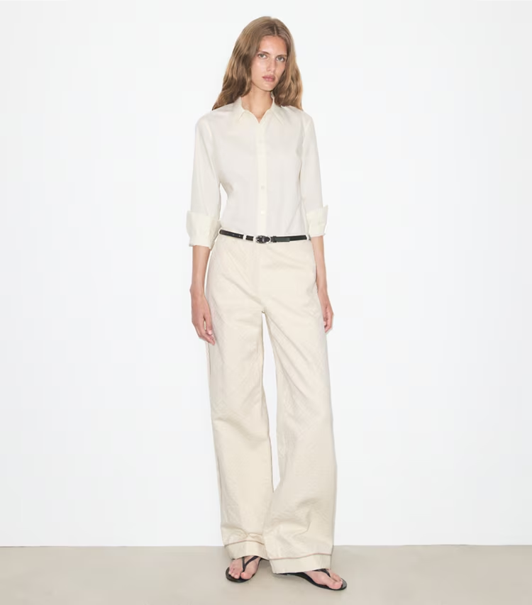 T Monogram Denim Pant - Image 2