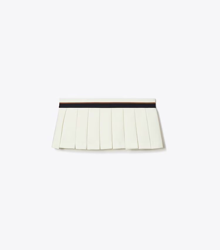 Stretch Micro Mini Tennis Skirt