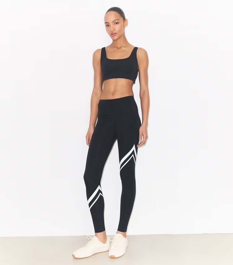 Sculpt Compression Diagonal Chevron Legging - Image 2