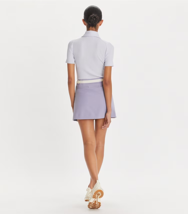 Ruffle Stretch Golf Skirt - Image 3