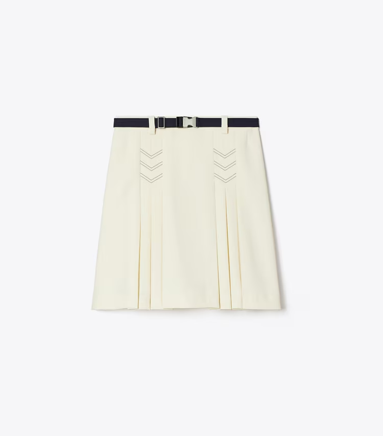 Pleated Stretch Golf Skirt