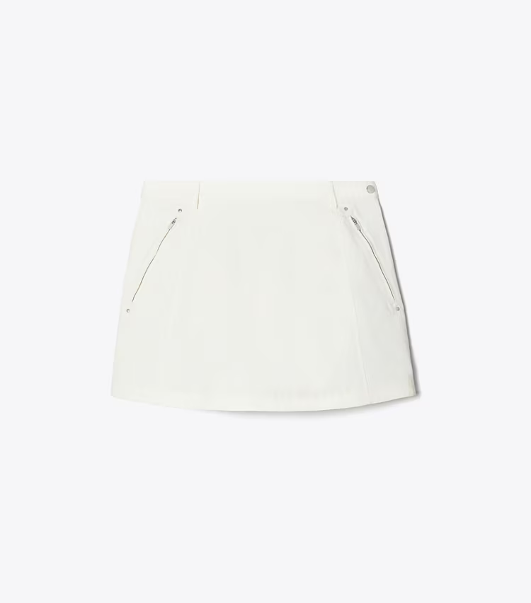 Nylon Twill Skirt