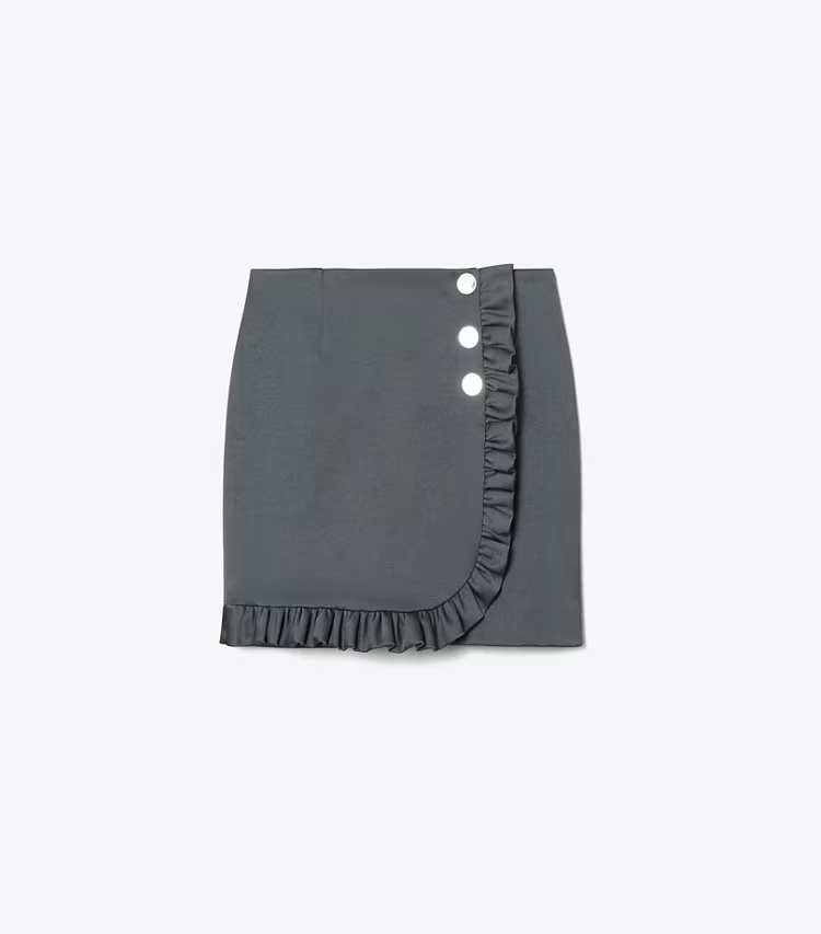 Nylon Ruffle Skirt