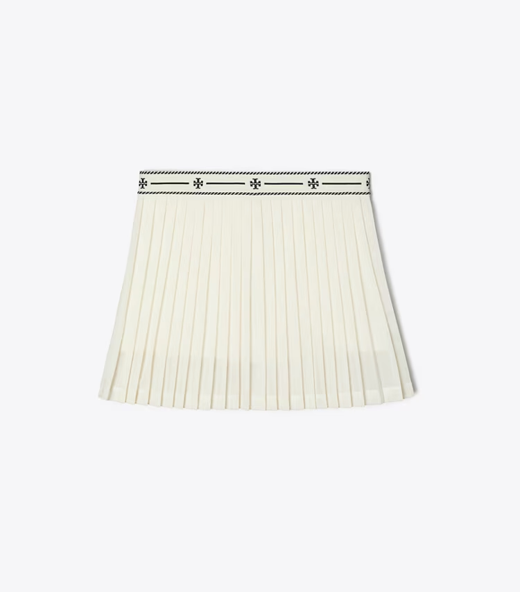 Mesh Pleated Tennis Skirt