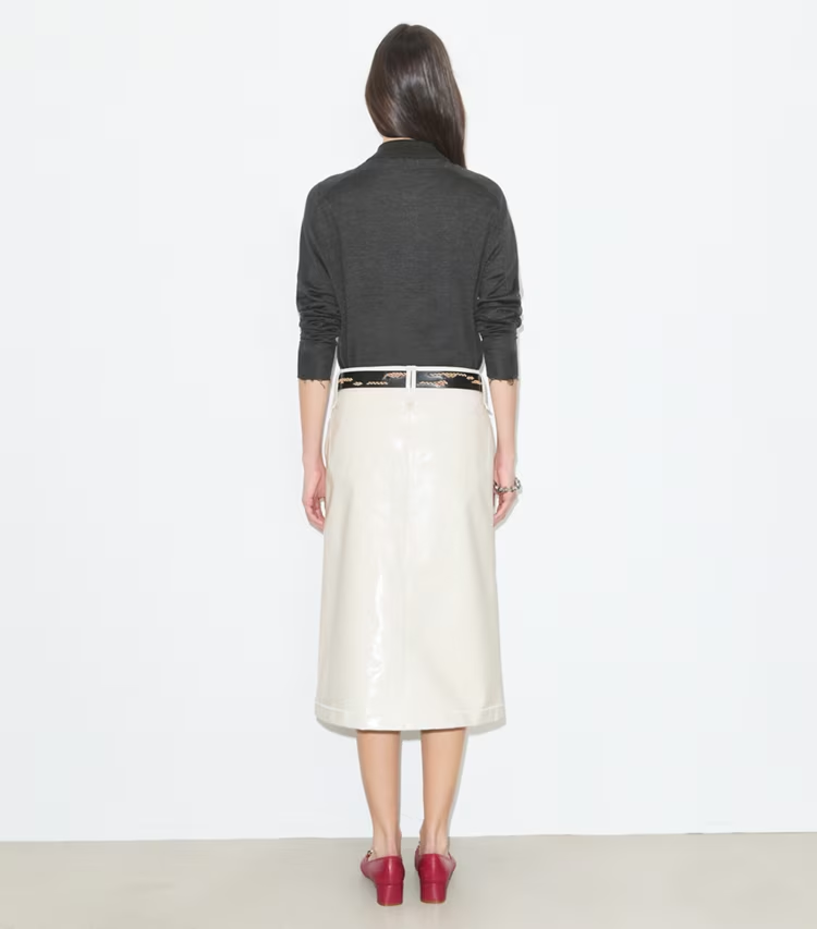 Leather Skirt - Image 3