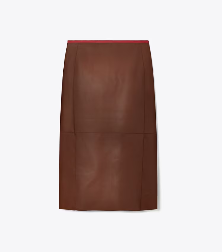 Leather Pencil Skirt