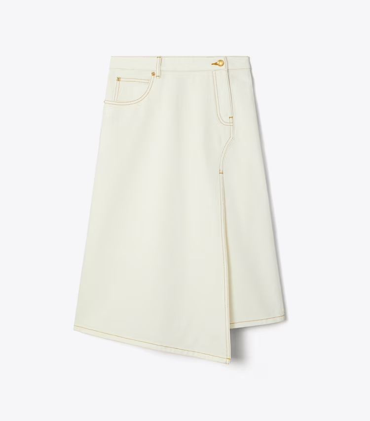Cotton Denim Skirt