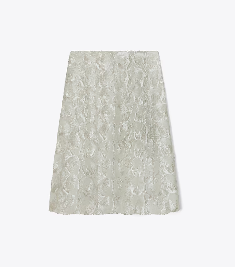 Embellished Sequin Skirt