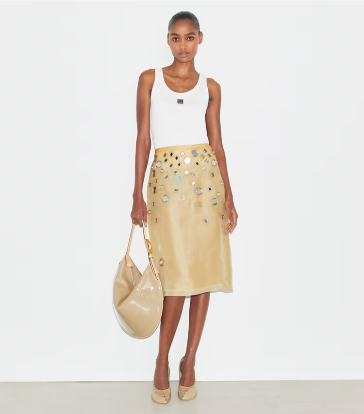 Embellished Mirror Skirt - Image 2