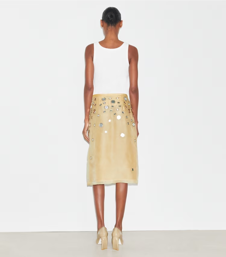 Embellished Mirror Skirt - Image 3