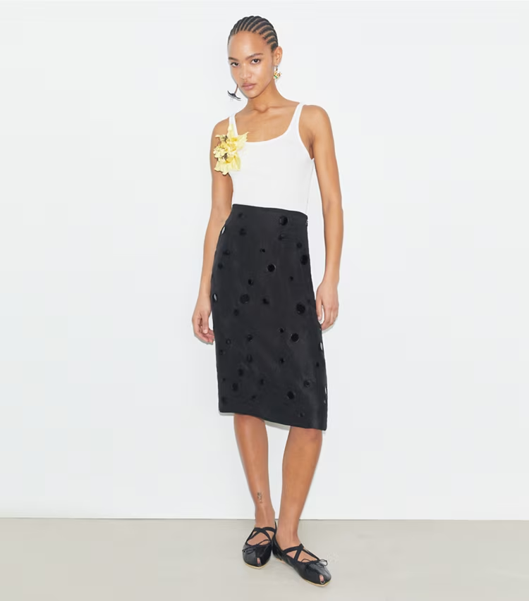 Embellished Mirror Skirt - Image 2