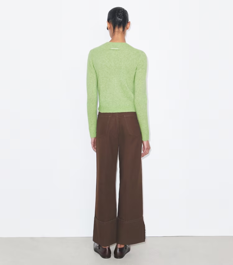 Cuffed Straight Leg Jean - Image 3
