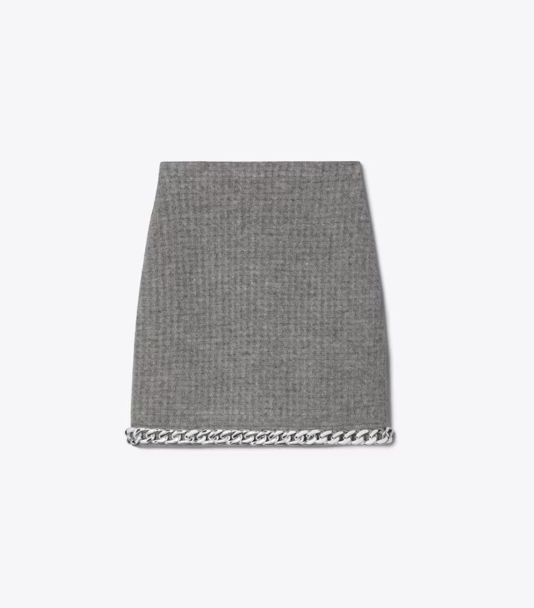 Chain Mini Skirt