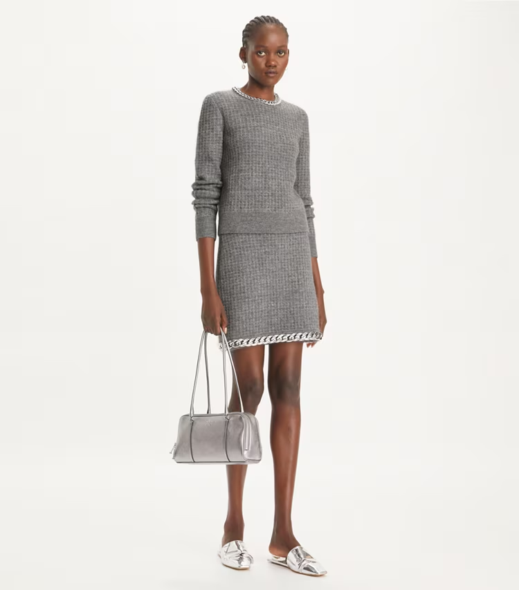 Chain Mini Skirt - Image 2
