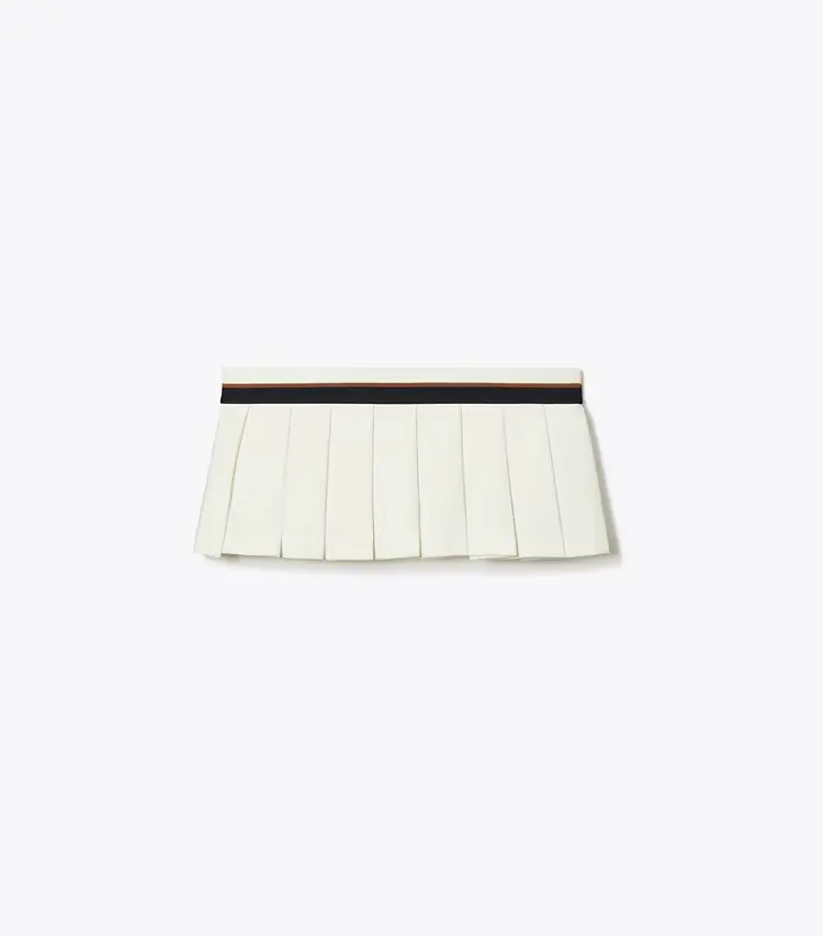 Stretch Micro Mini Tennis Skirt